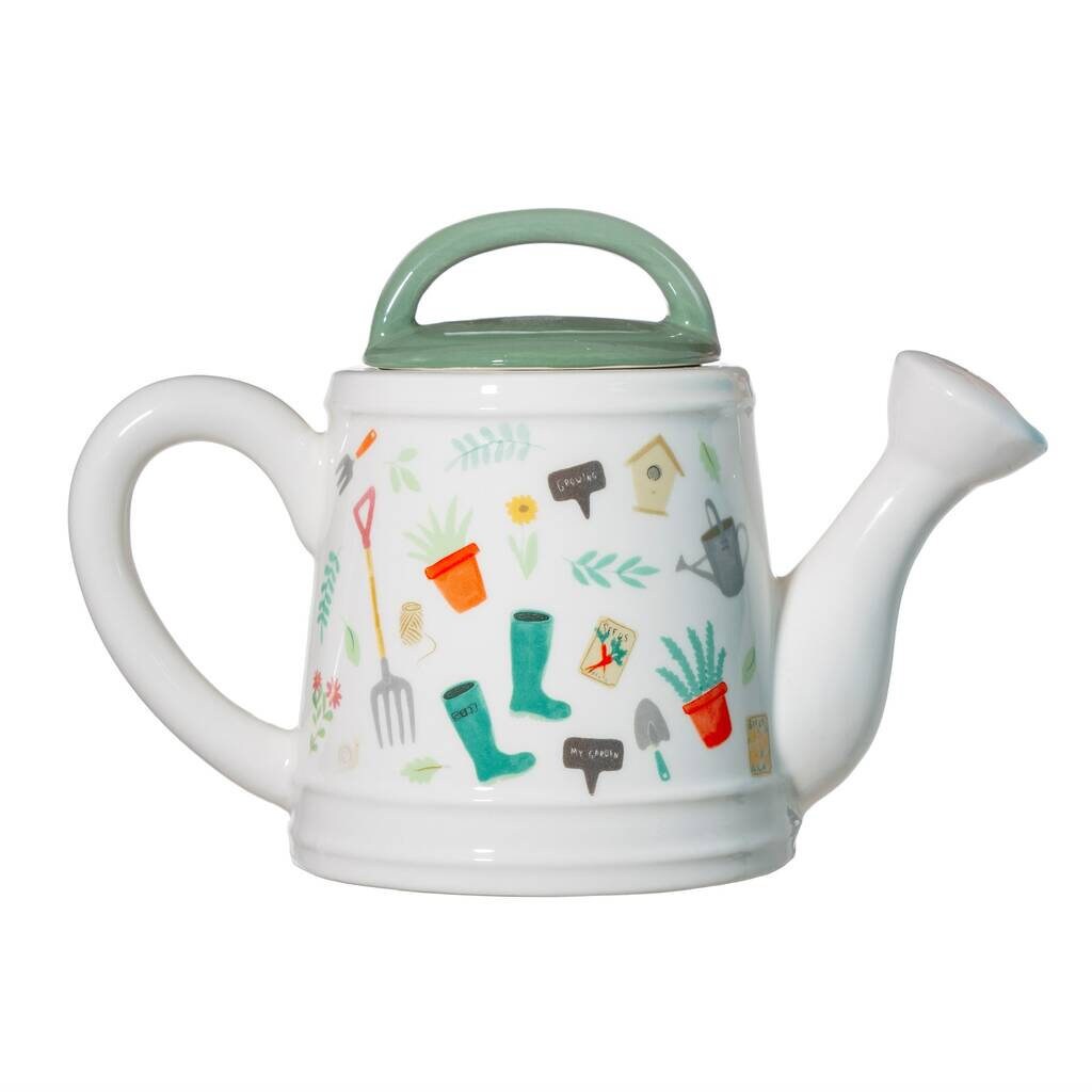 Watering Can Teapot Planter With Choice Of Plants